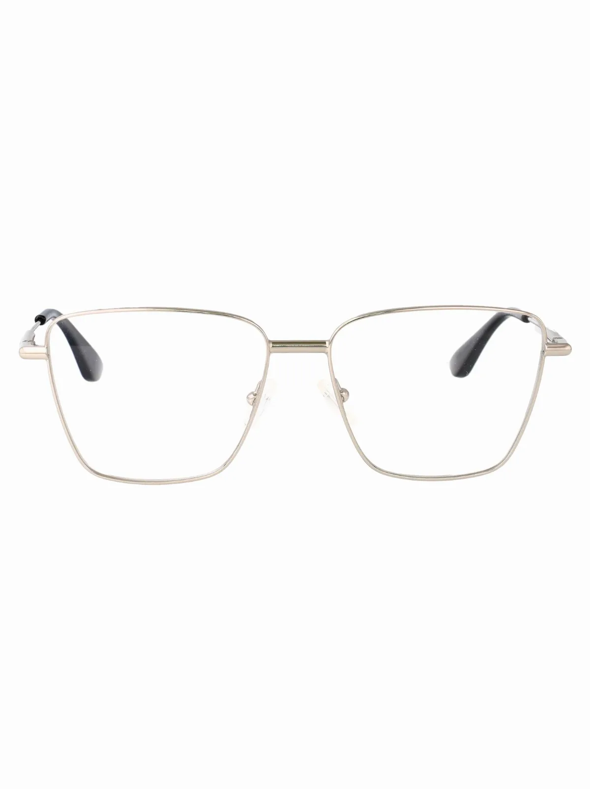 AM0503O Metal Square-Frame Eyeglasses