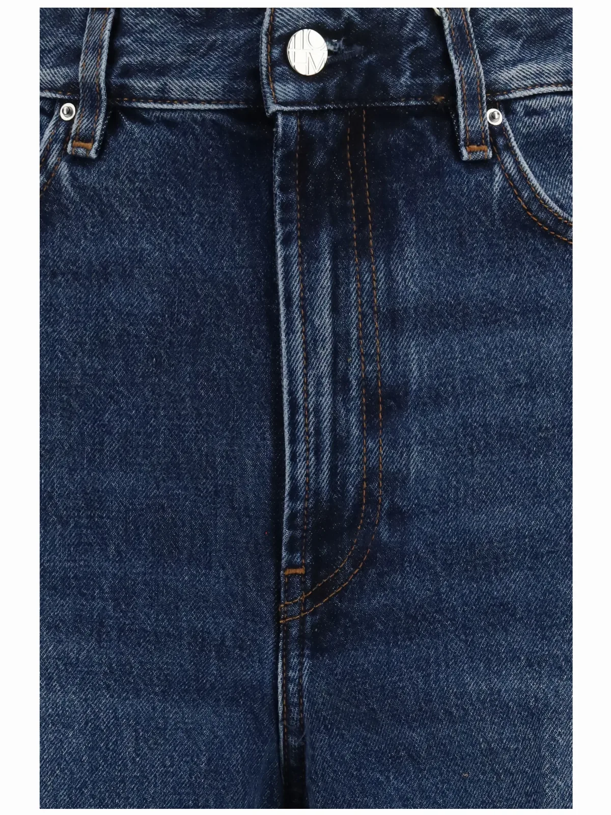 Wide-Leg Denim Jeans