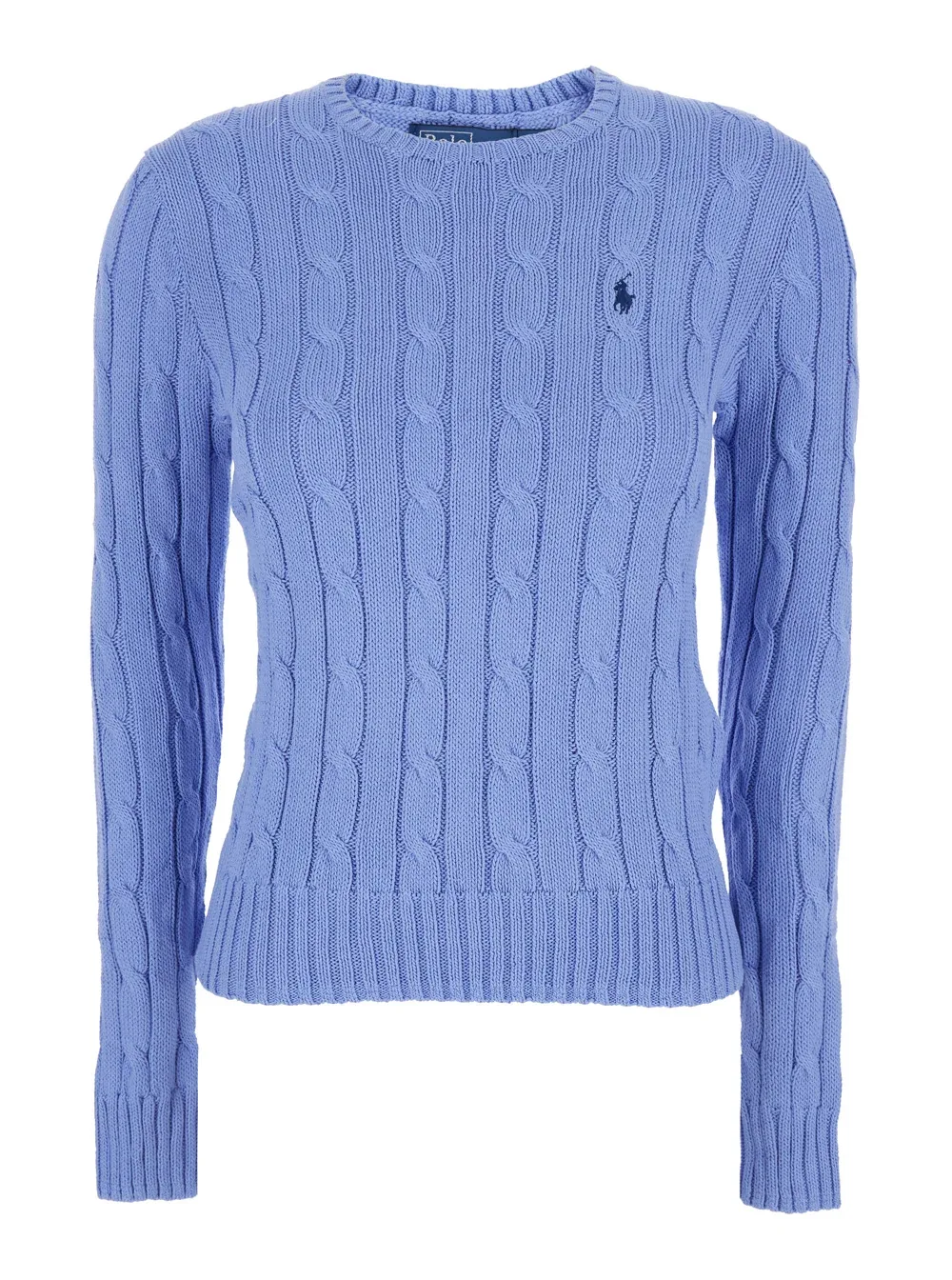 Cable-Knit Pony Embroidery Sweater by Polo Ralph Lauren