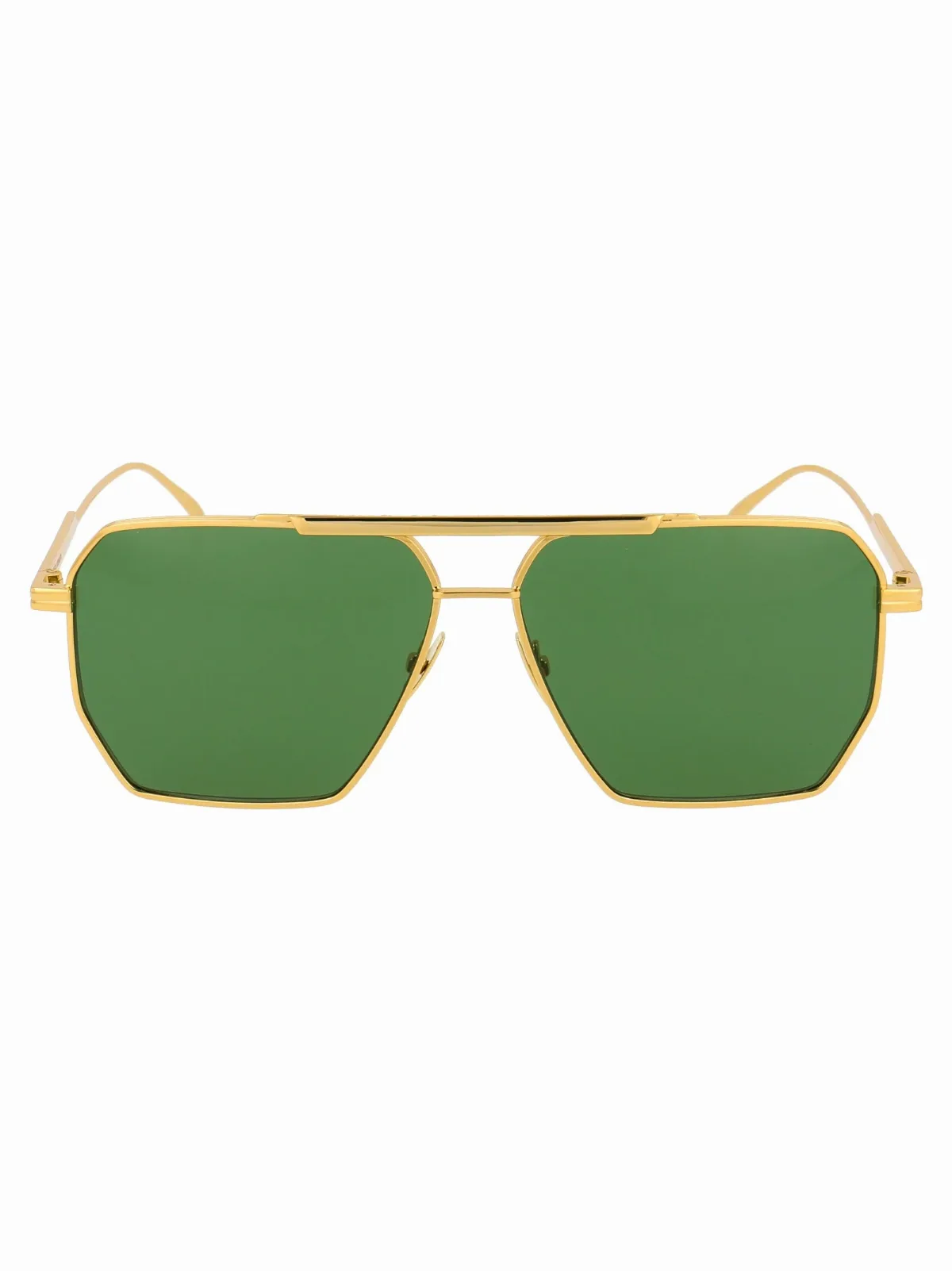 BV1012S Gold Metal Sunglasses by Bottega Veneta