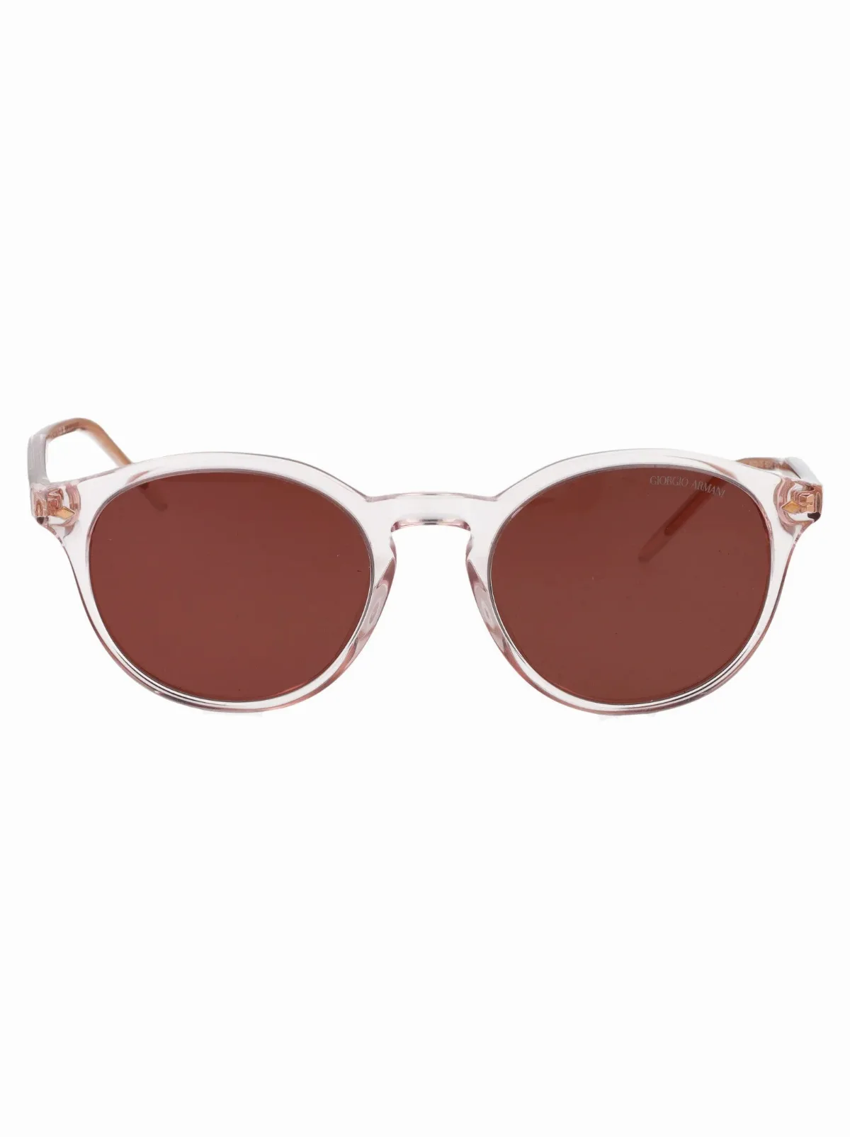 0AR8211 Round Acetate Sunglasses by Giorgio Armani