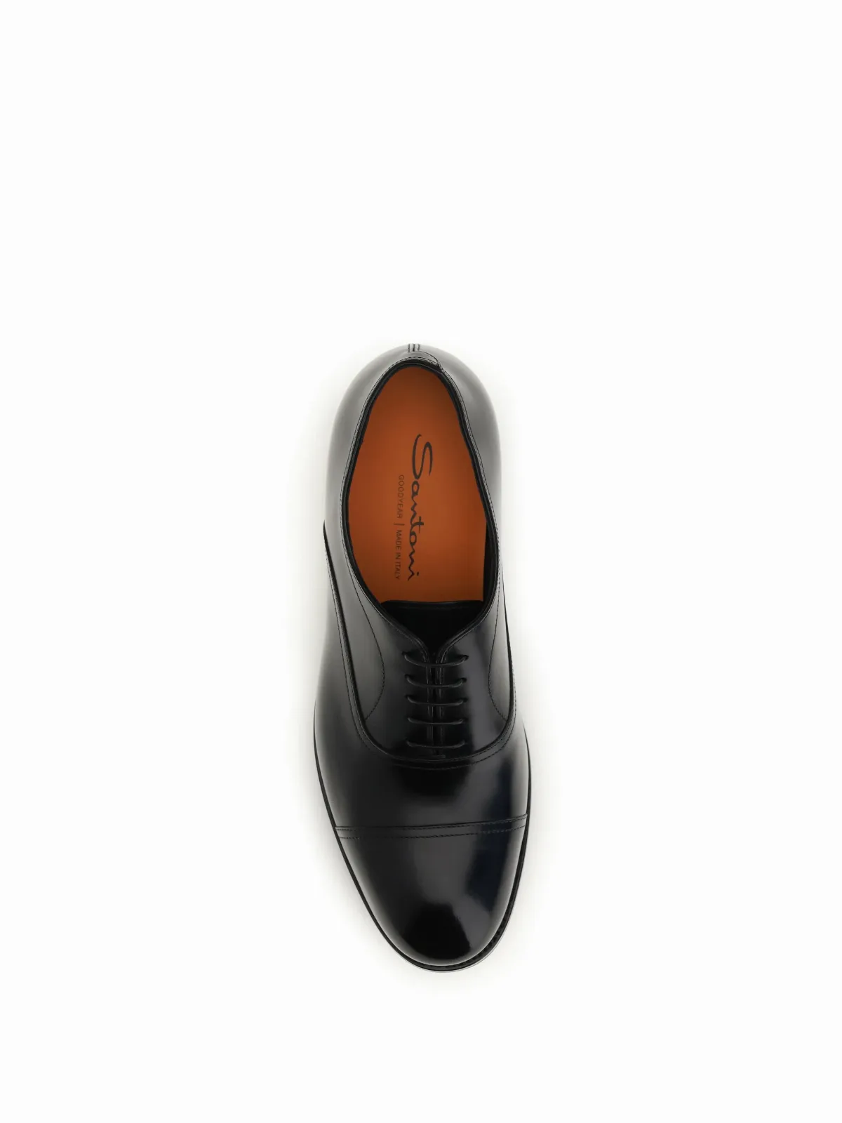 Calfskin Leather Oxford by Santoni