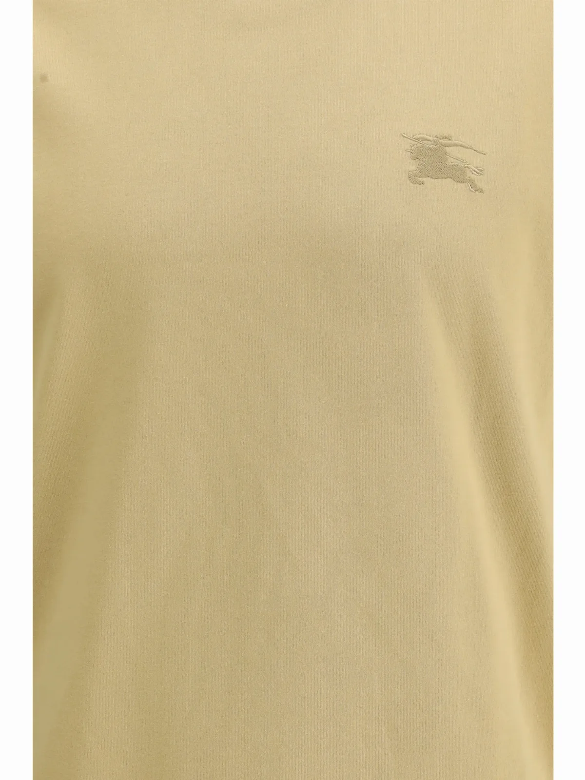 Check Trim Embroidered T-Shirt by Burberry