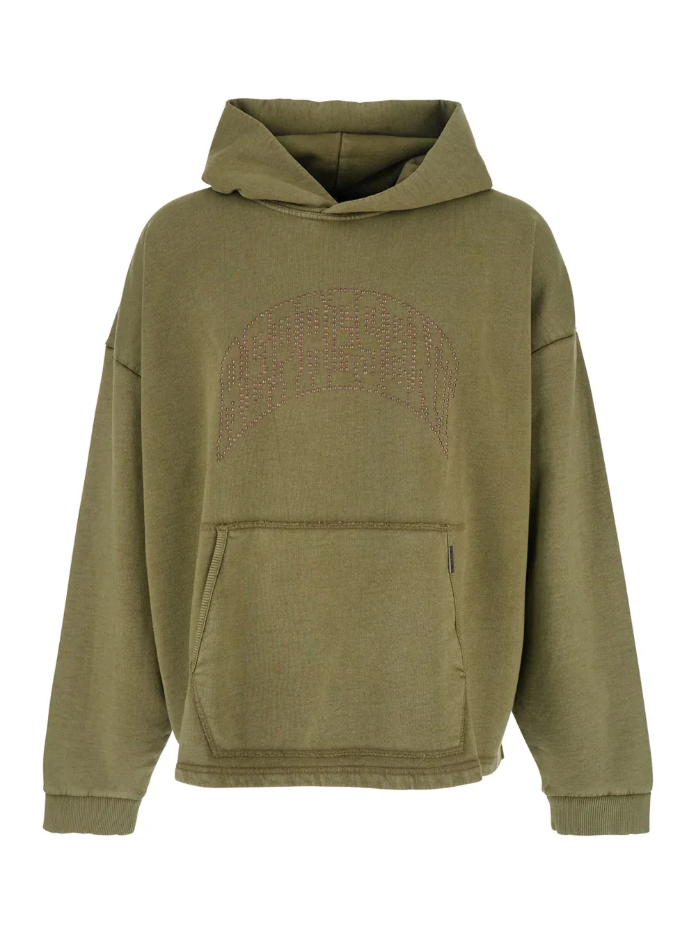 Logo-Embroidered Cotton Hoodie by Represent
