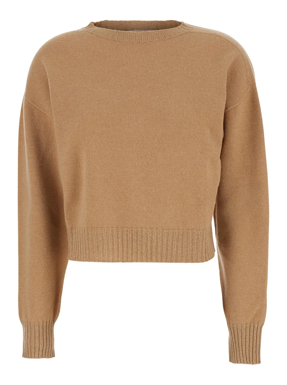 Wool and Cashmere Crew Neck Sweater by Twinset
