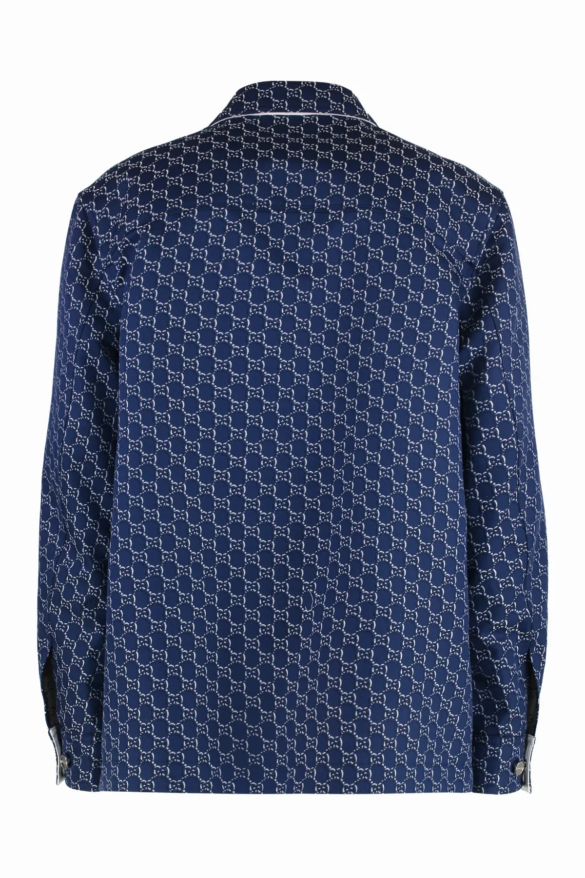 GG Motif Cotton Overshirt by Gucci