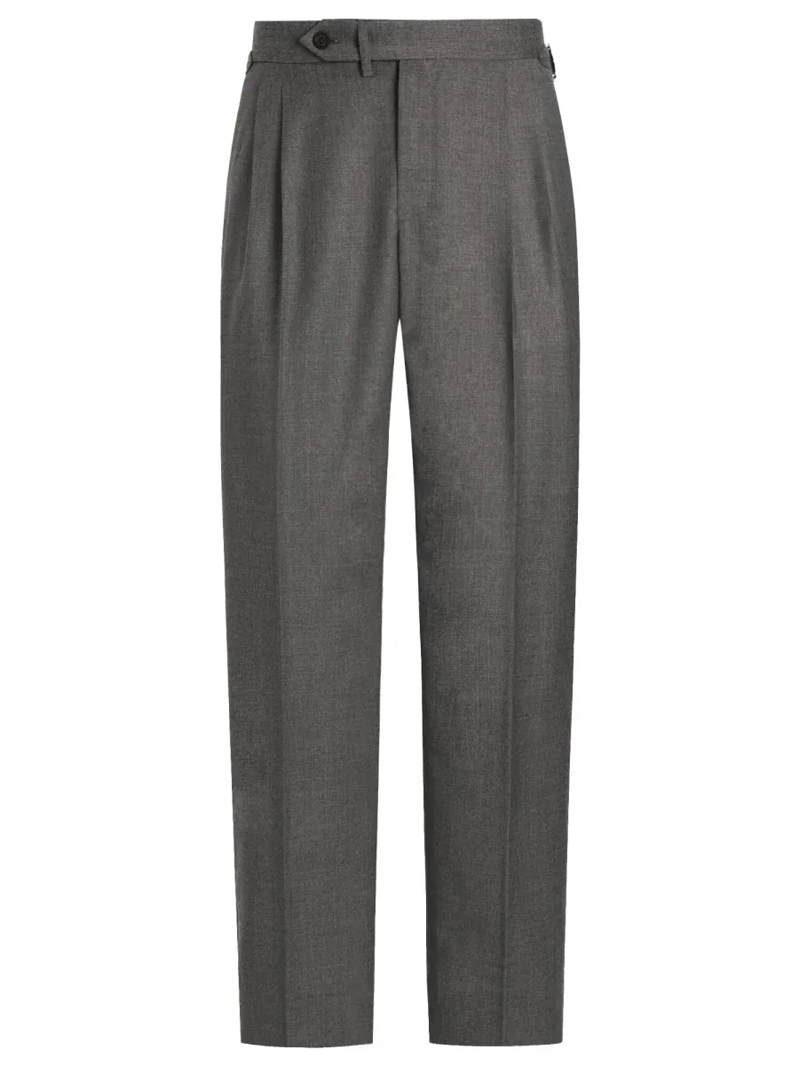 Wool Canvas Trousers by Dolce & Gabbana