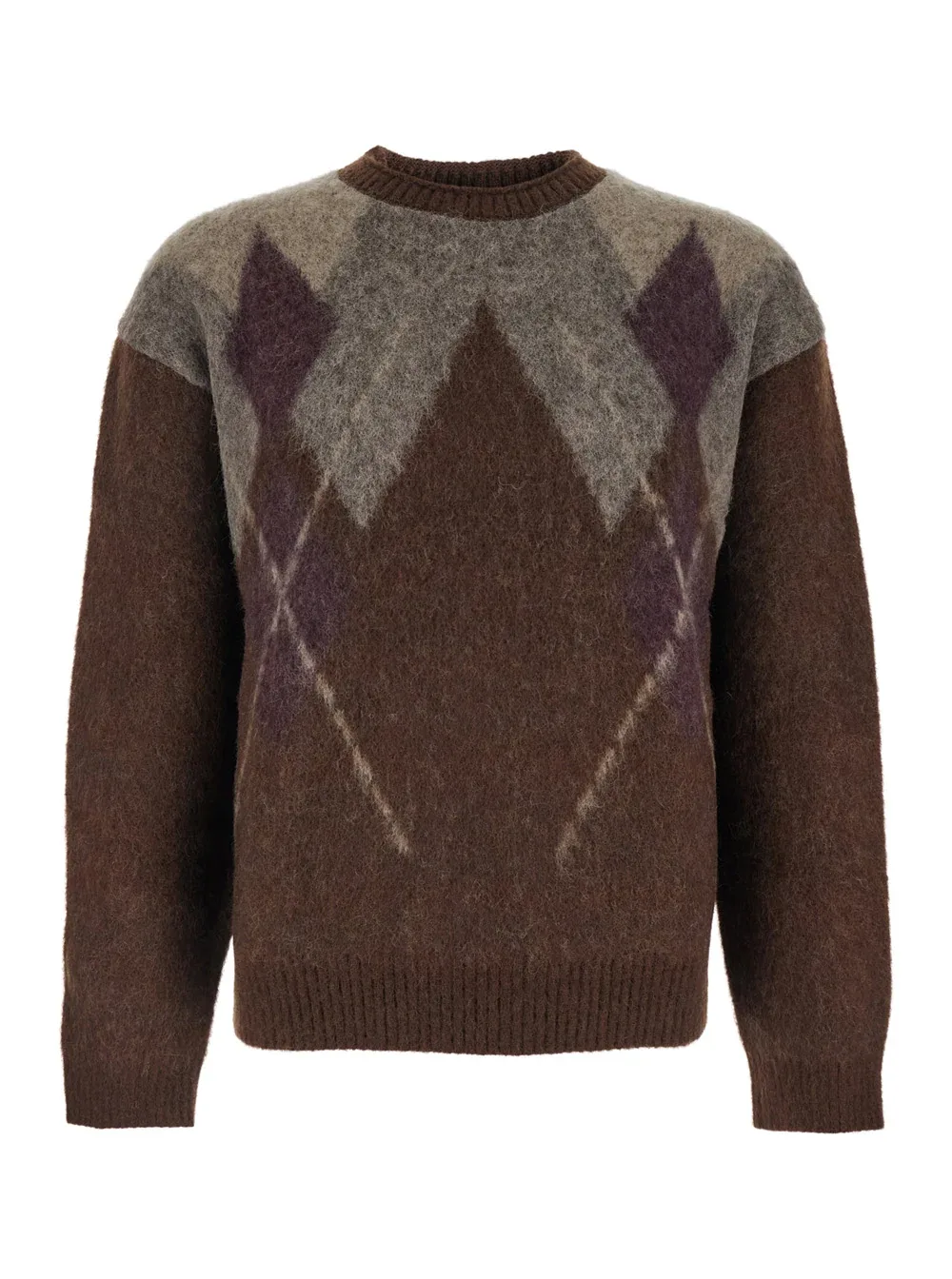 Argyle Crewneck Sweater by Coor