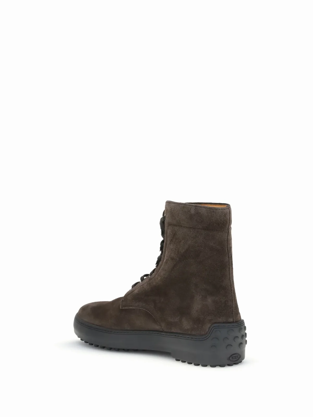 Suede Lace-Up Ankle Boot by TOD'S