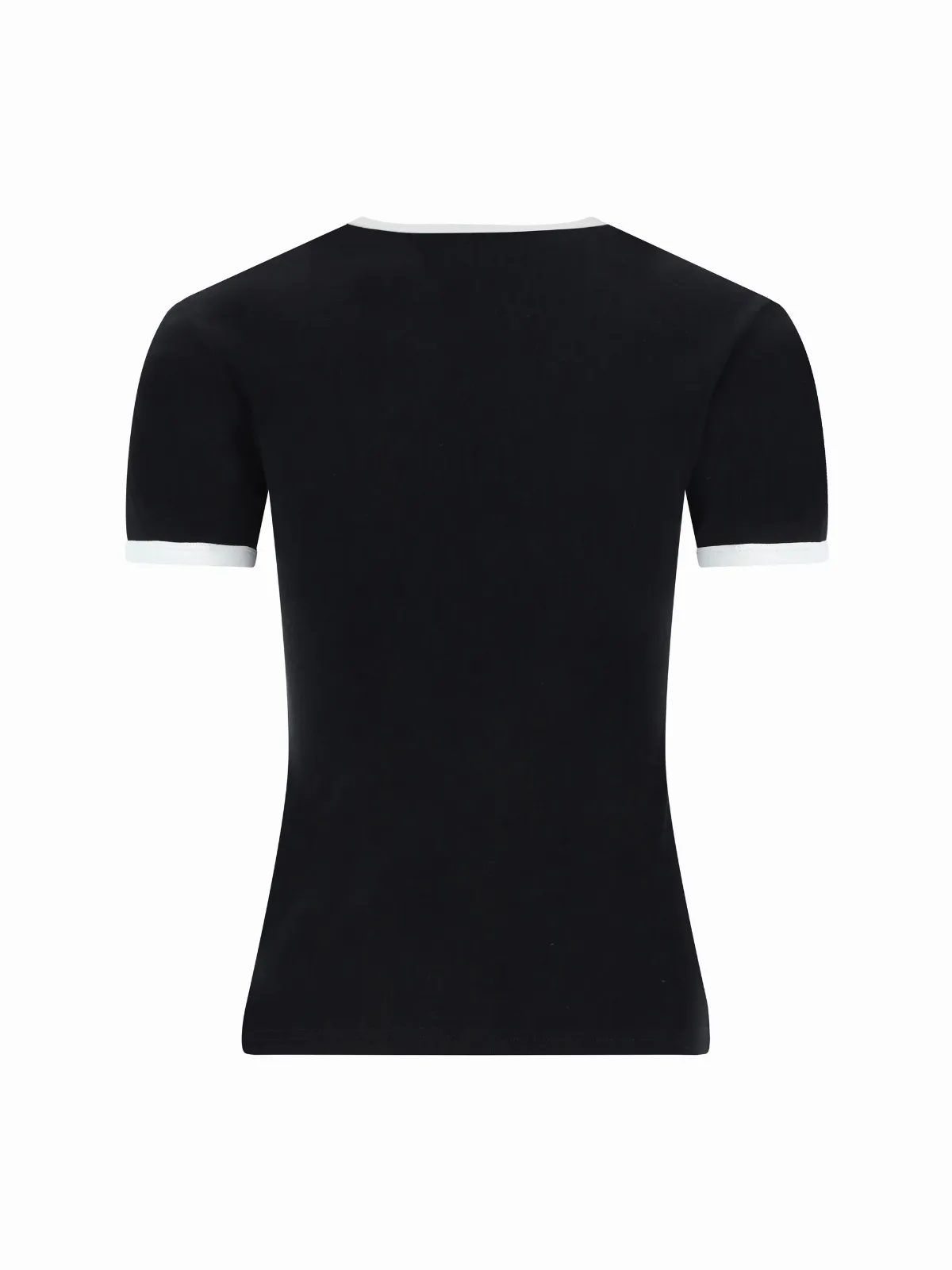 Logo-Contrasted Crew Neck T-Shirt by CourrèGes
