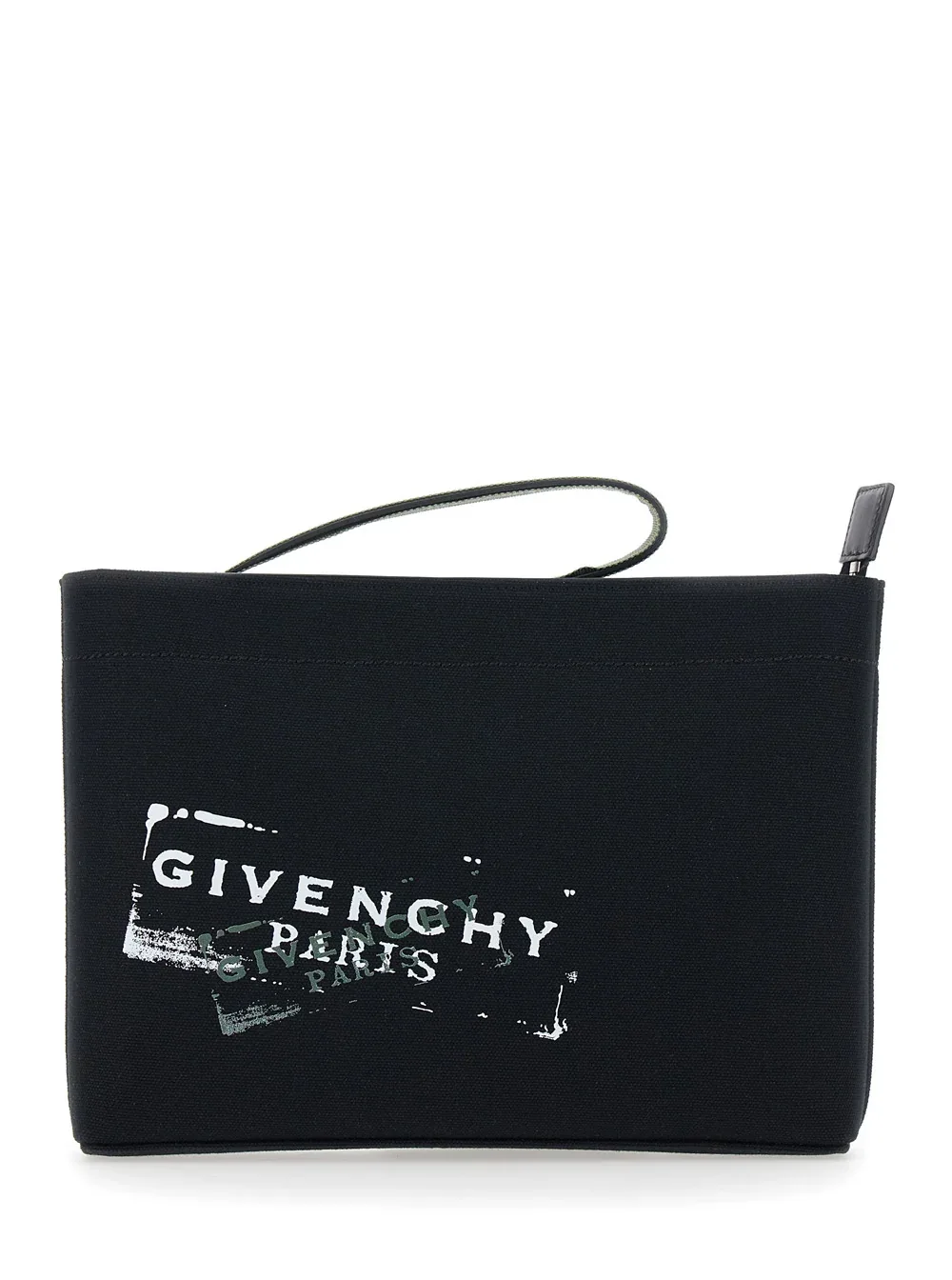 Logo-Printed Cotton Clutch by Givenchy