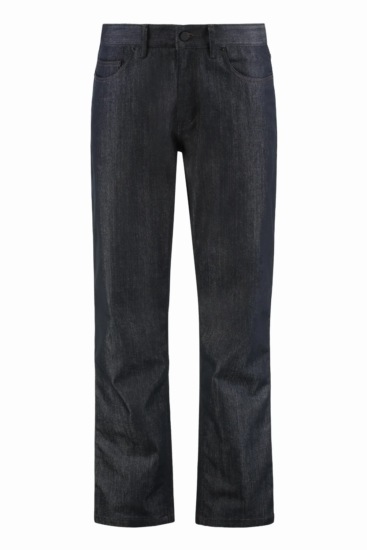 Five-Pocket Straight-Leg Denim Jeans by Moncler