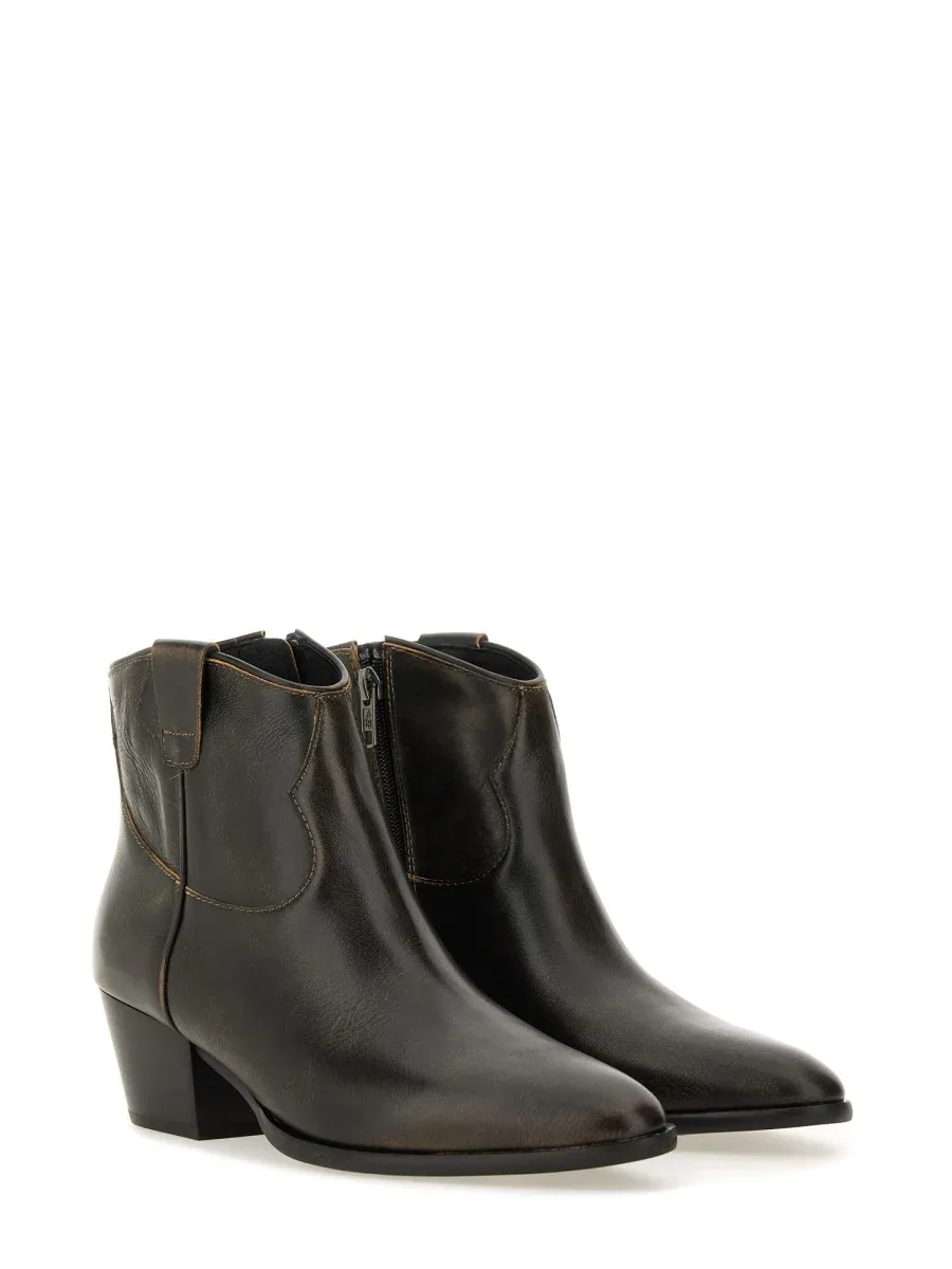 Calf Leather Boots by Ash