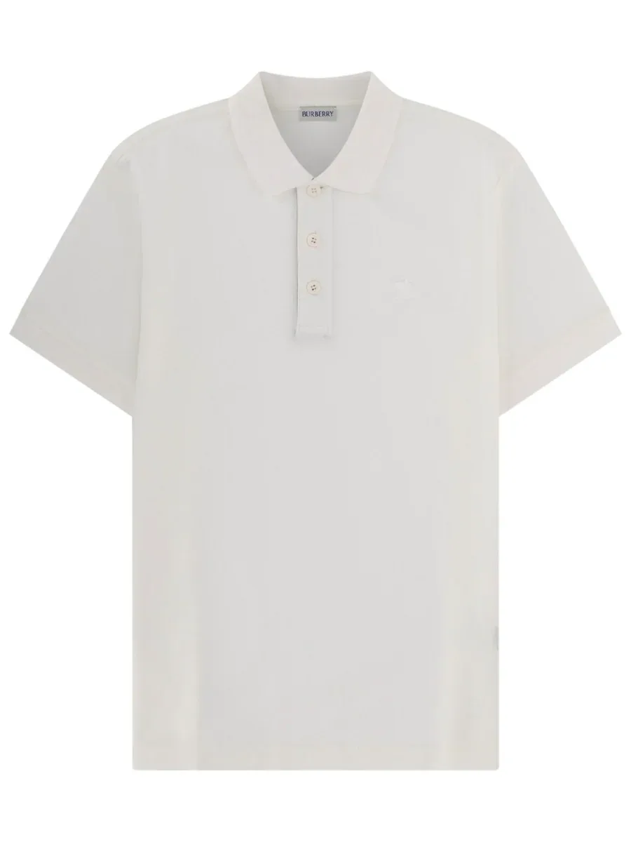 Cotton Polo Shirt by Burberry
