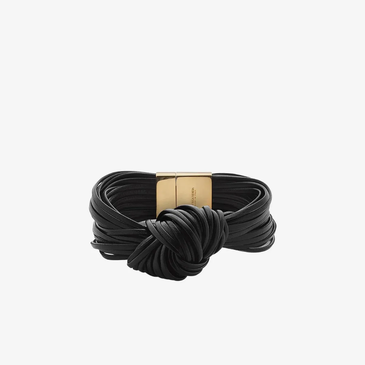 Leather Knot Bracelet by Bottega Veneta