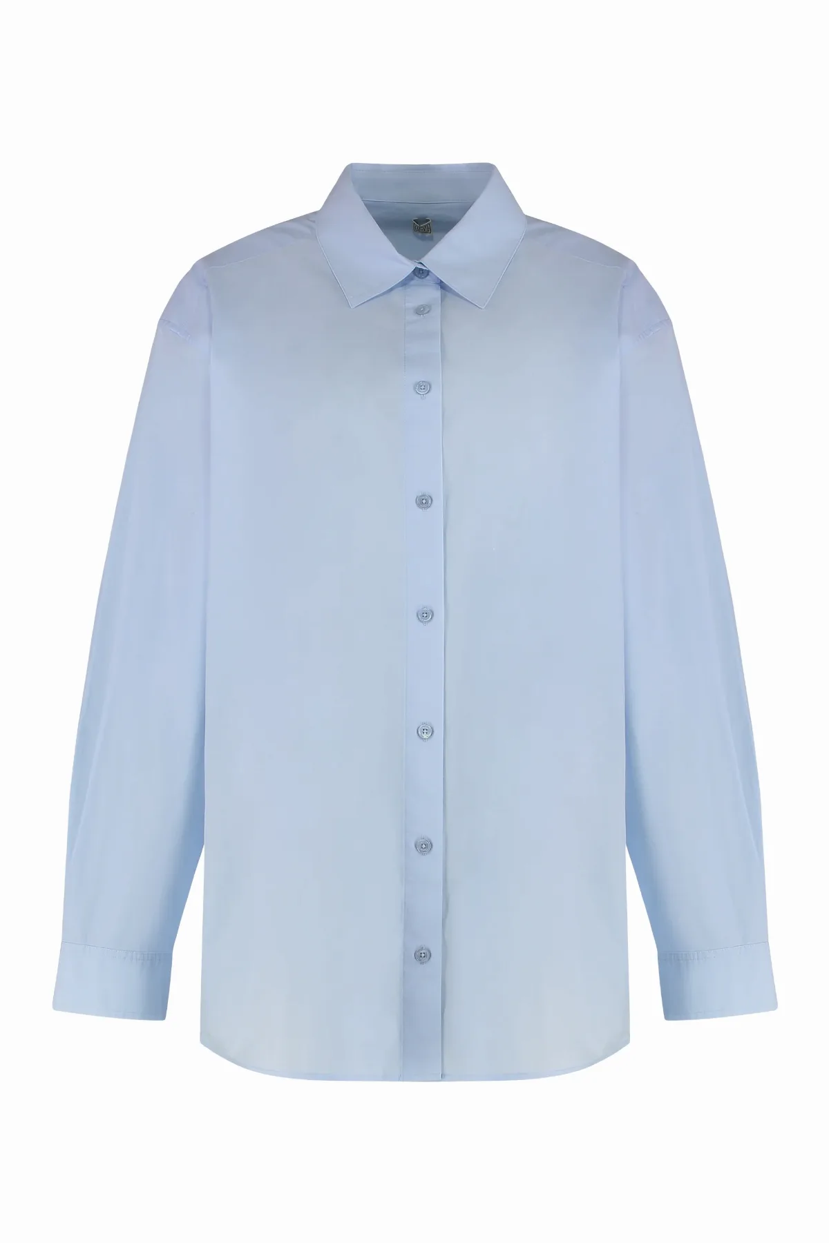 100% Cotton Long-Sleeve Shirt by Toteme