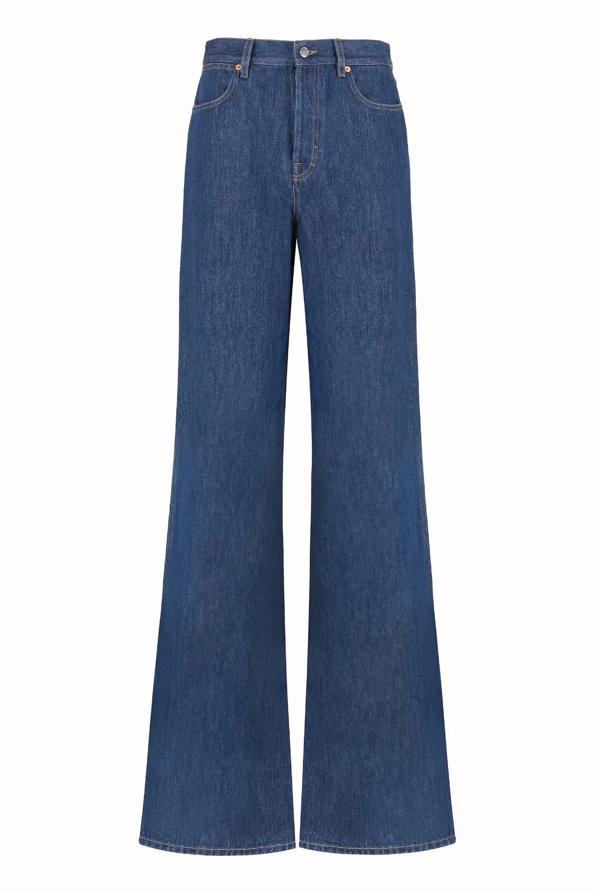 5-Pocket Straight-Leg Denim Jeans by Gucci