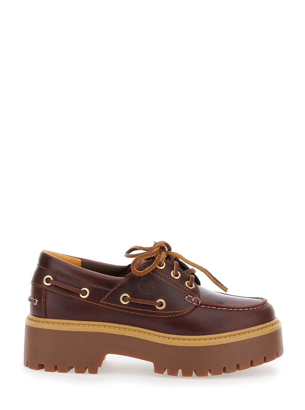 Leather Platform Loafer by Timberland