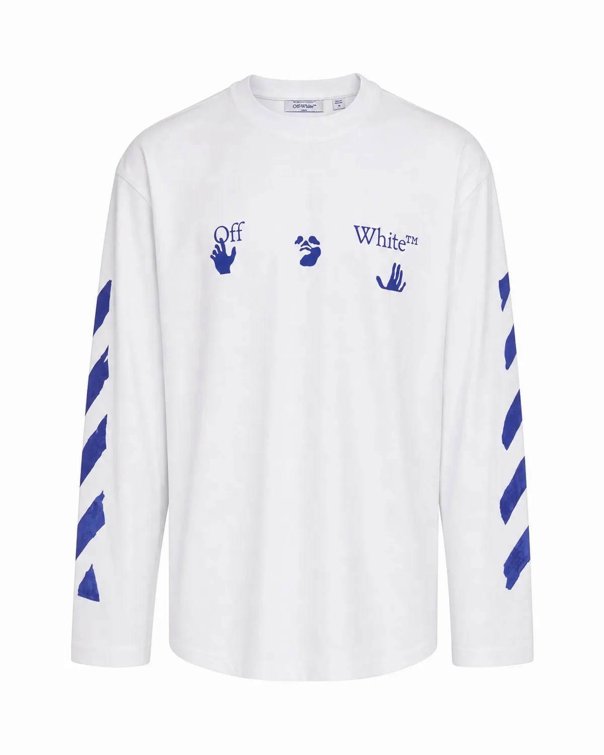 Graphic Printed Cotton Long-Sleeve T-Shirt by Off-White