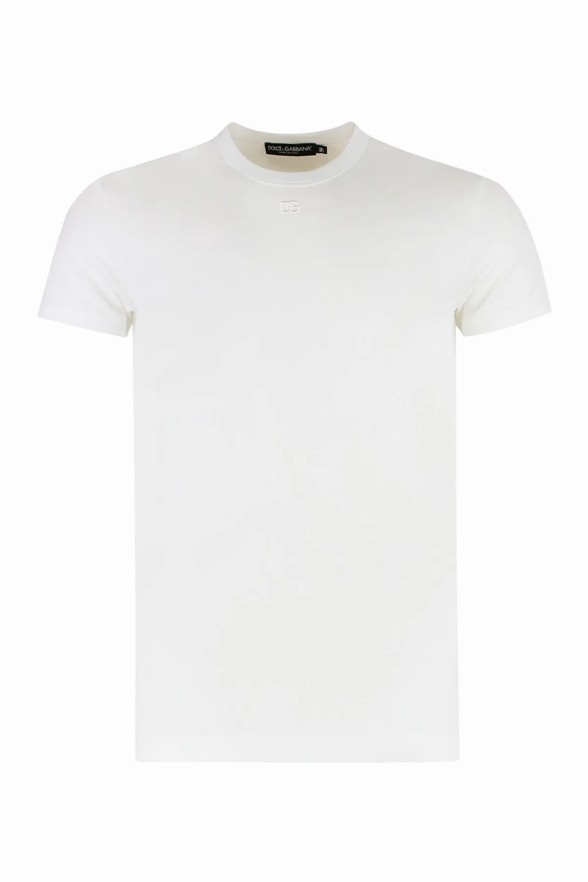 Crew-Neck Cotton T-Shirt by Dolce & Gabbana