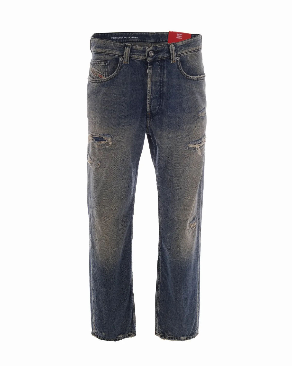 Destroyed Denim Jeans by Diesel