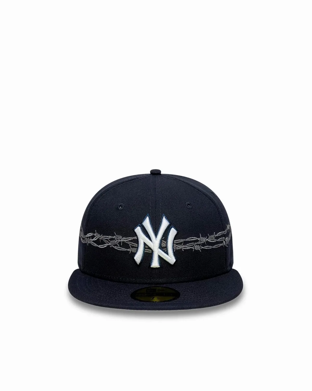 60915749 Embroidered Barbed Wire Baseball Cap by New Era Cap