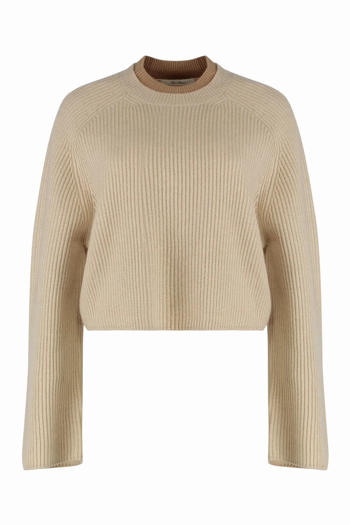 Ribbed Knit Wool-Cashmere Sweater by Max Mara