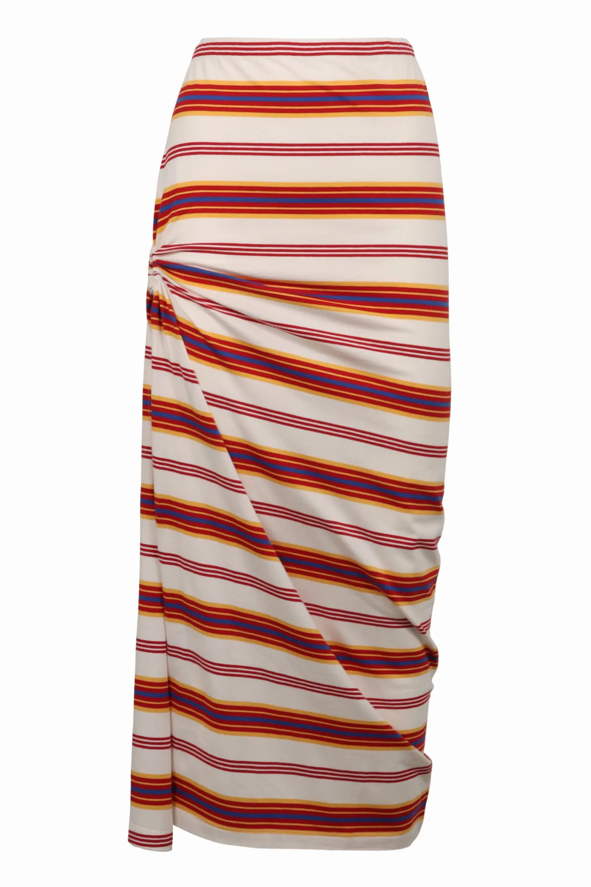 Striped Cotton Skirt by Rabanne
