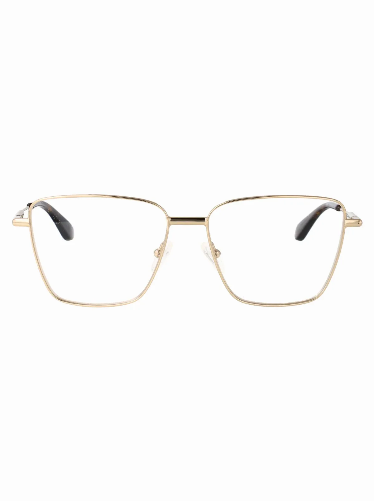 AM0503O Gold Metal Eyeglasses