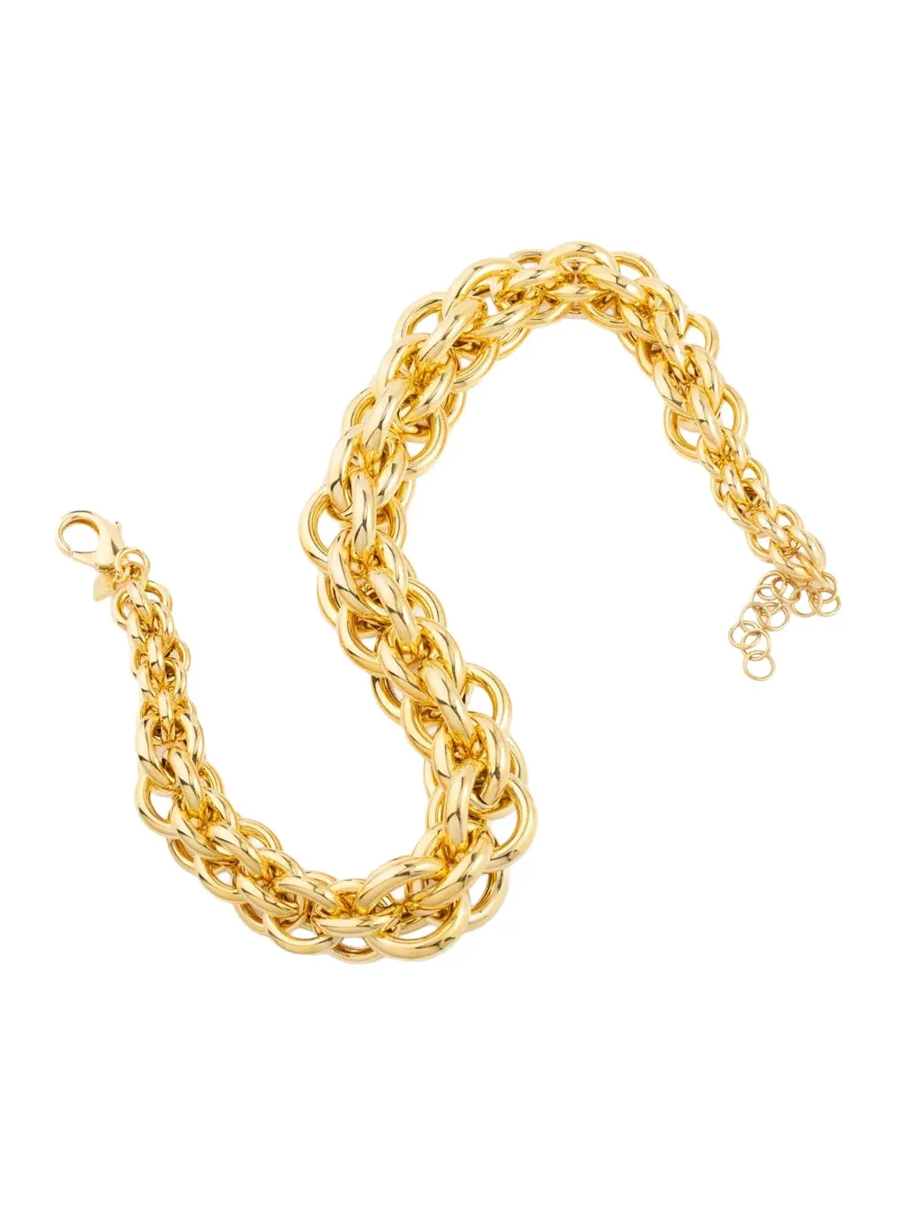 Twisted Chain 18k Gold Necklace by Federica Tosi