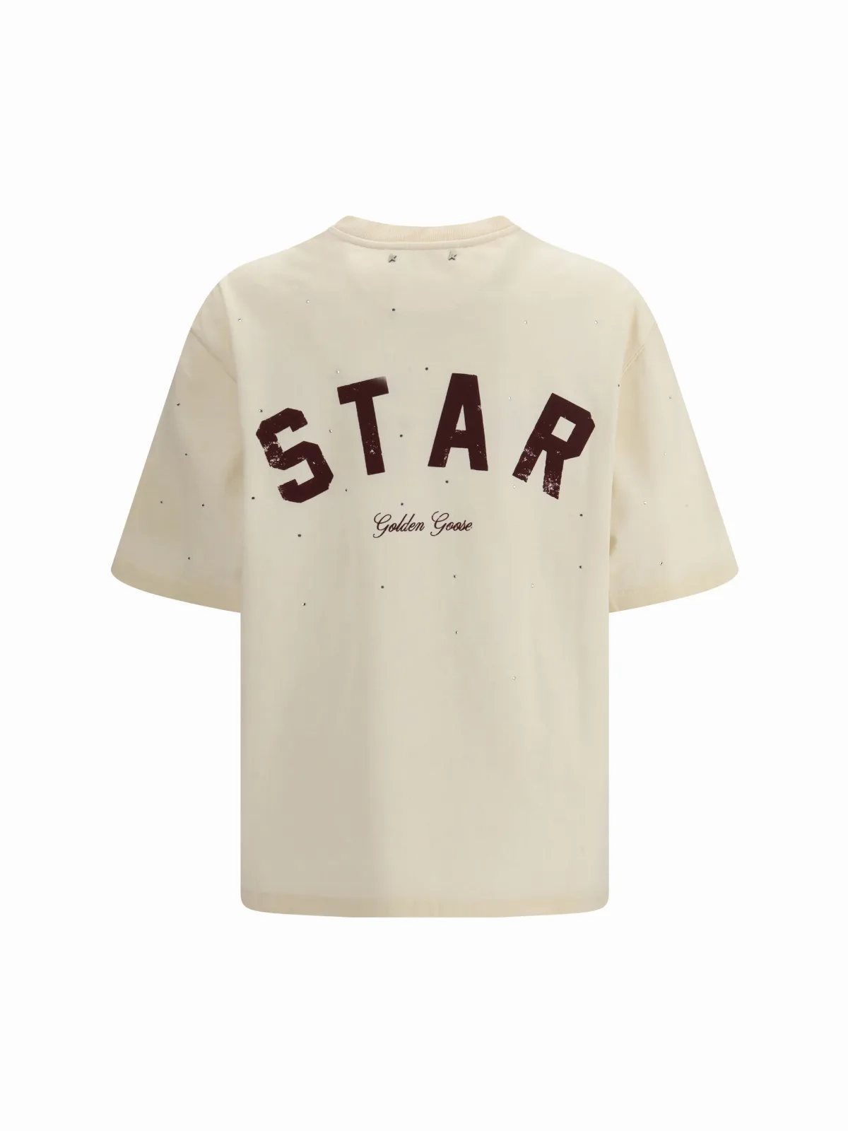 Logo Cotton T-Shirt by Golden Goose