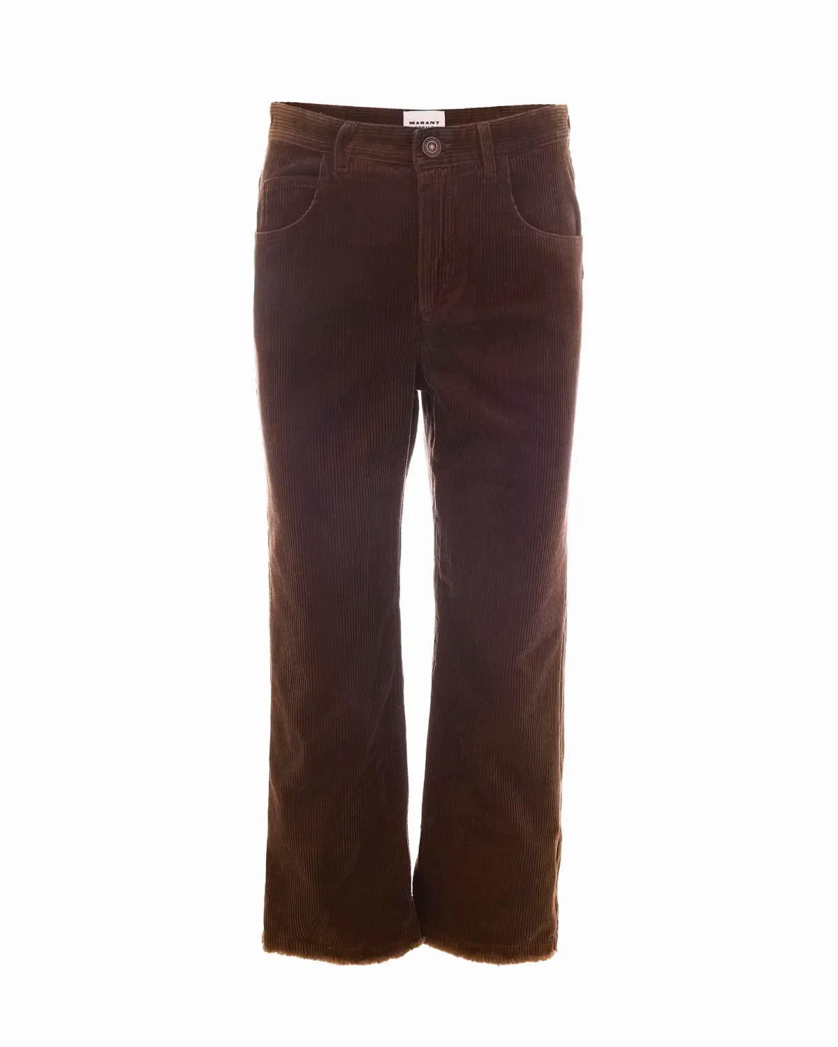 Cotton-Linen Corduroy Trousers by Marant éToile