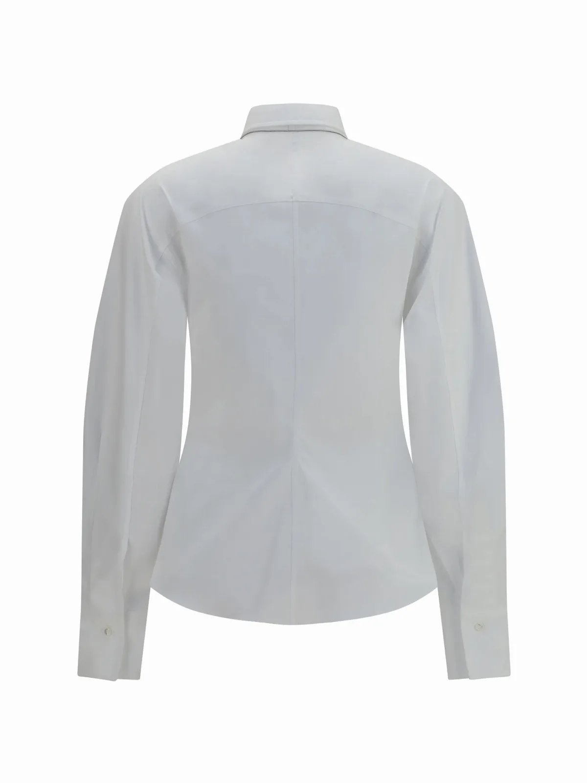 Cotton-Blend with Integrated Tie Shirt by BRUNELLO CUCINELLI