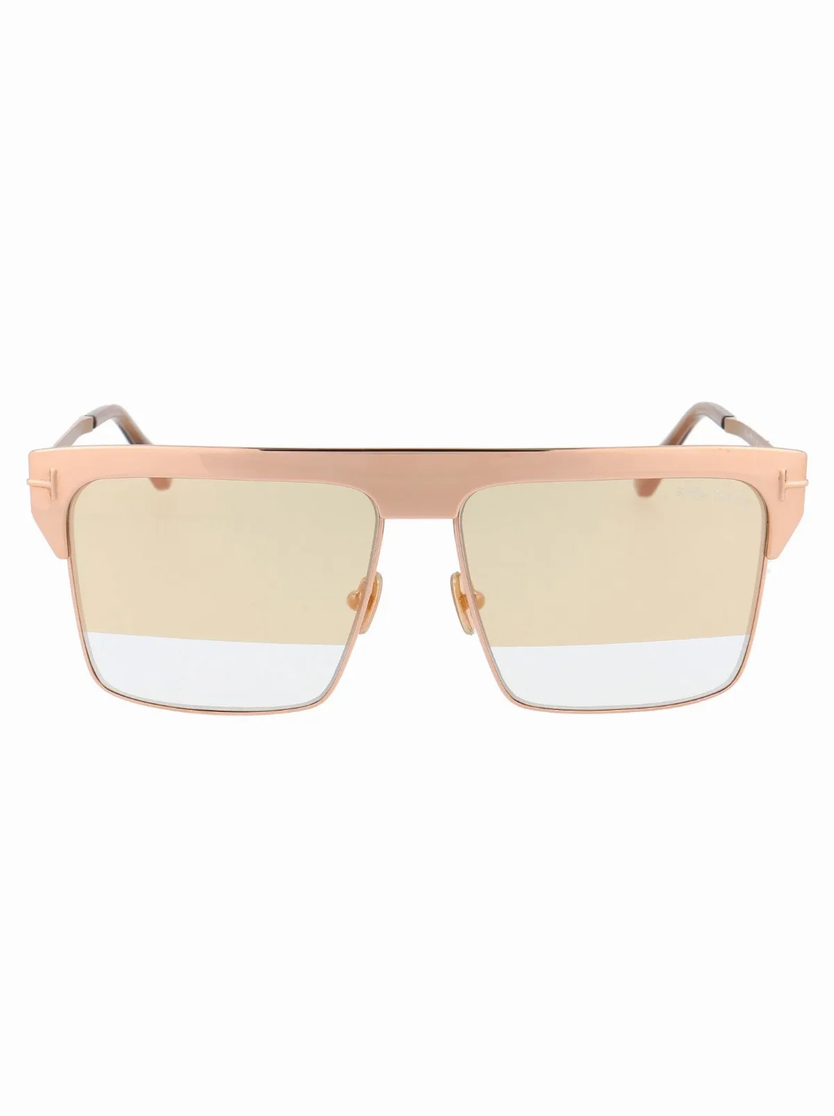 Gold-Plated Metal Sunglasses by Tom Ford