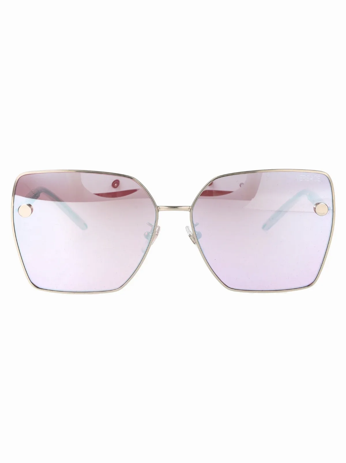 0VE2270D Square Metal Sunglasses by Versace