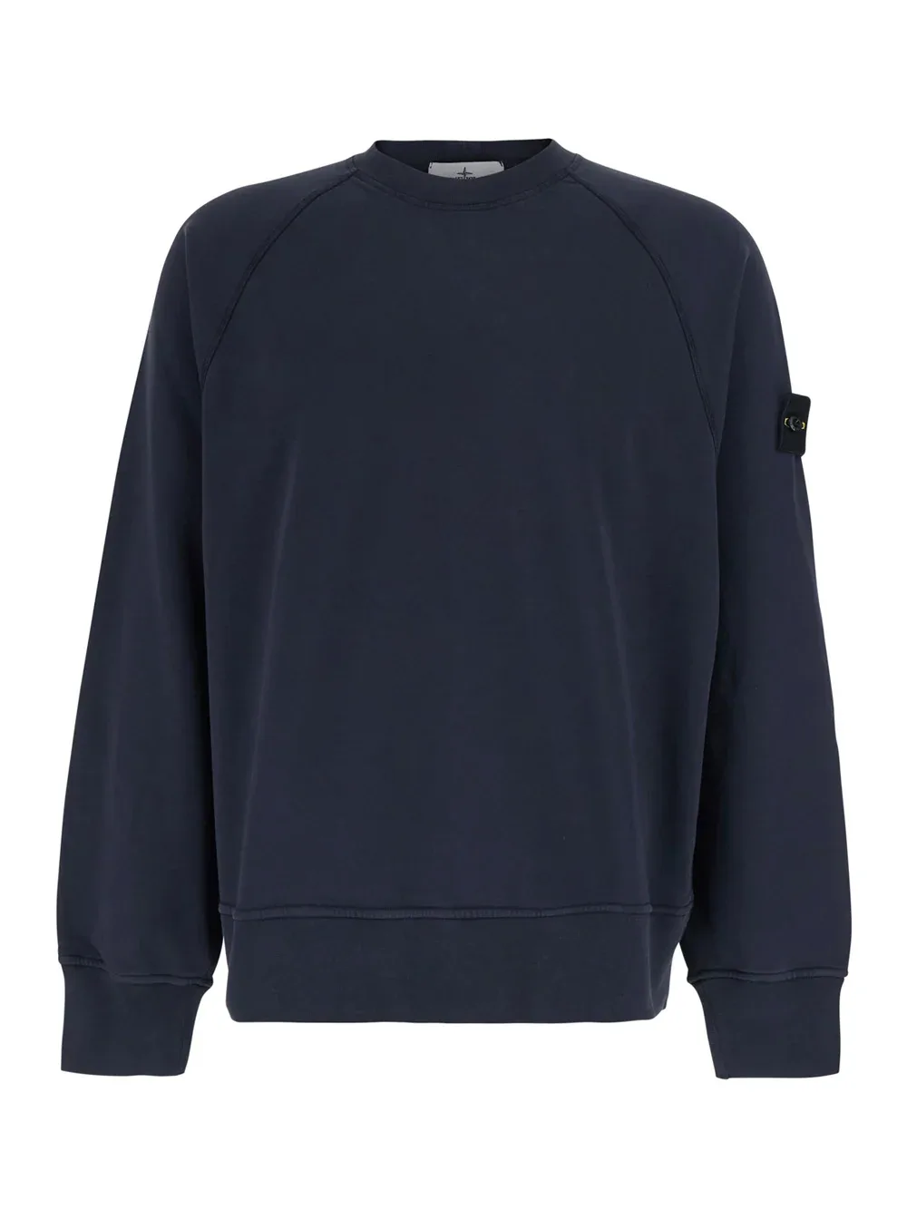 Logo Patch Crewneck Sweatshirt by Stone Island