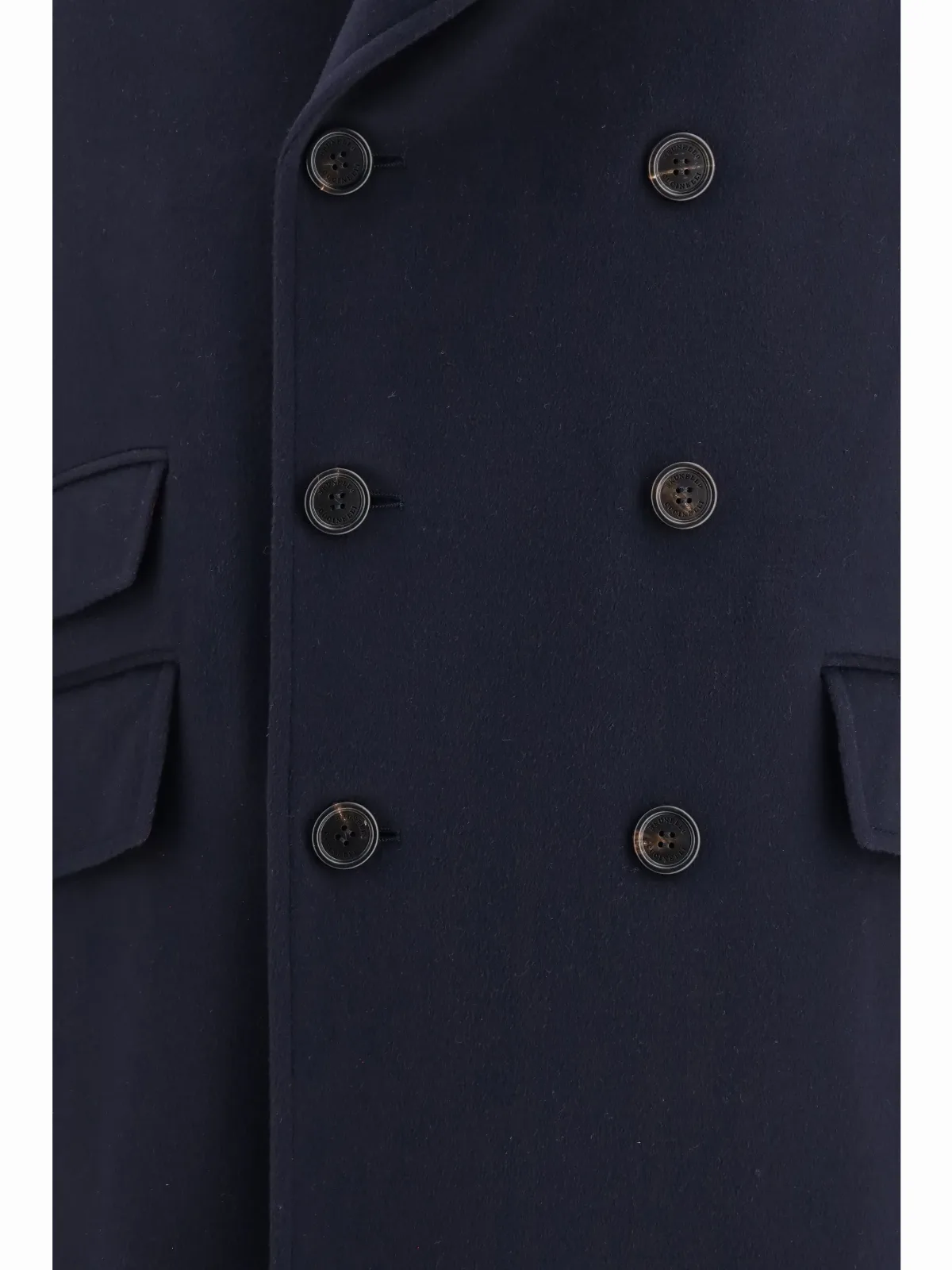 Double-Breasted Merino Wool Coat