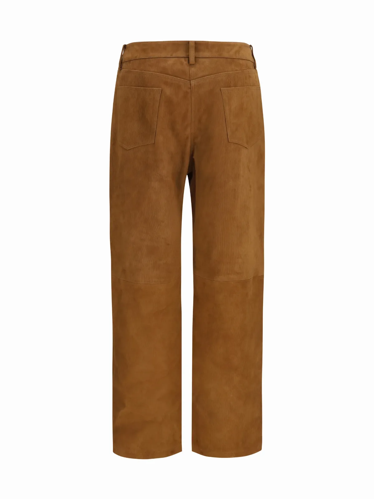 Corduroy-Effect Leather Trousers by Magda Butrym