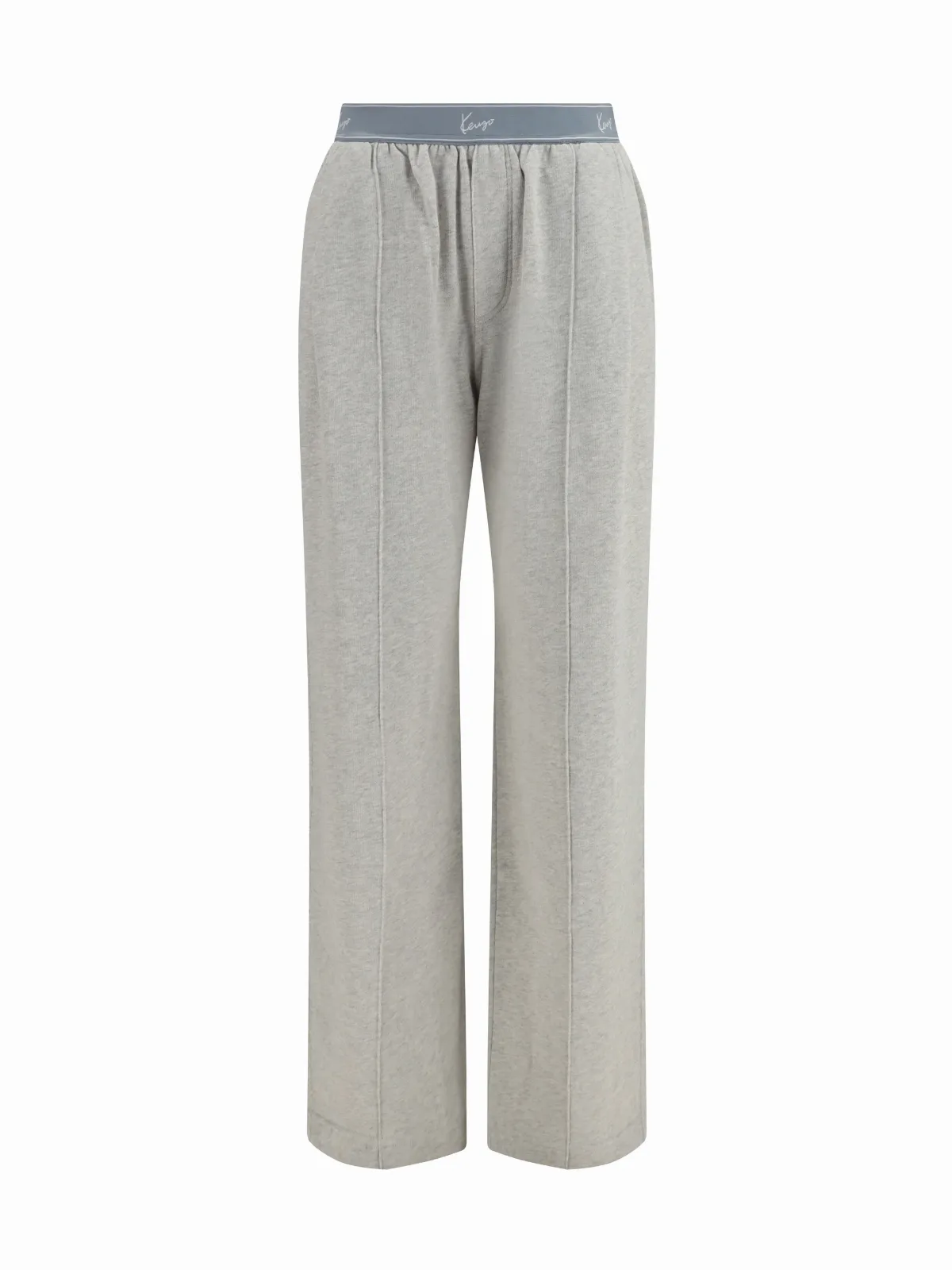 Signature Stretch Cotton Trousers by Kenzo