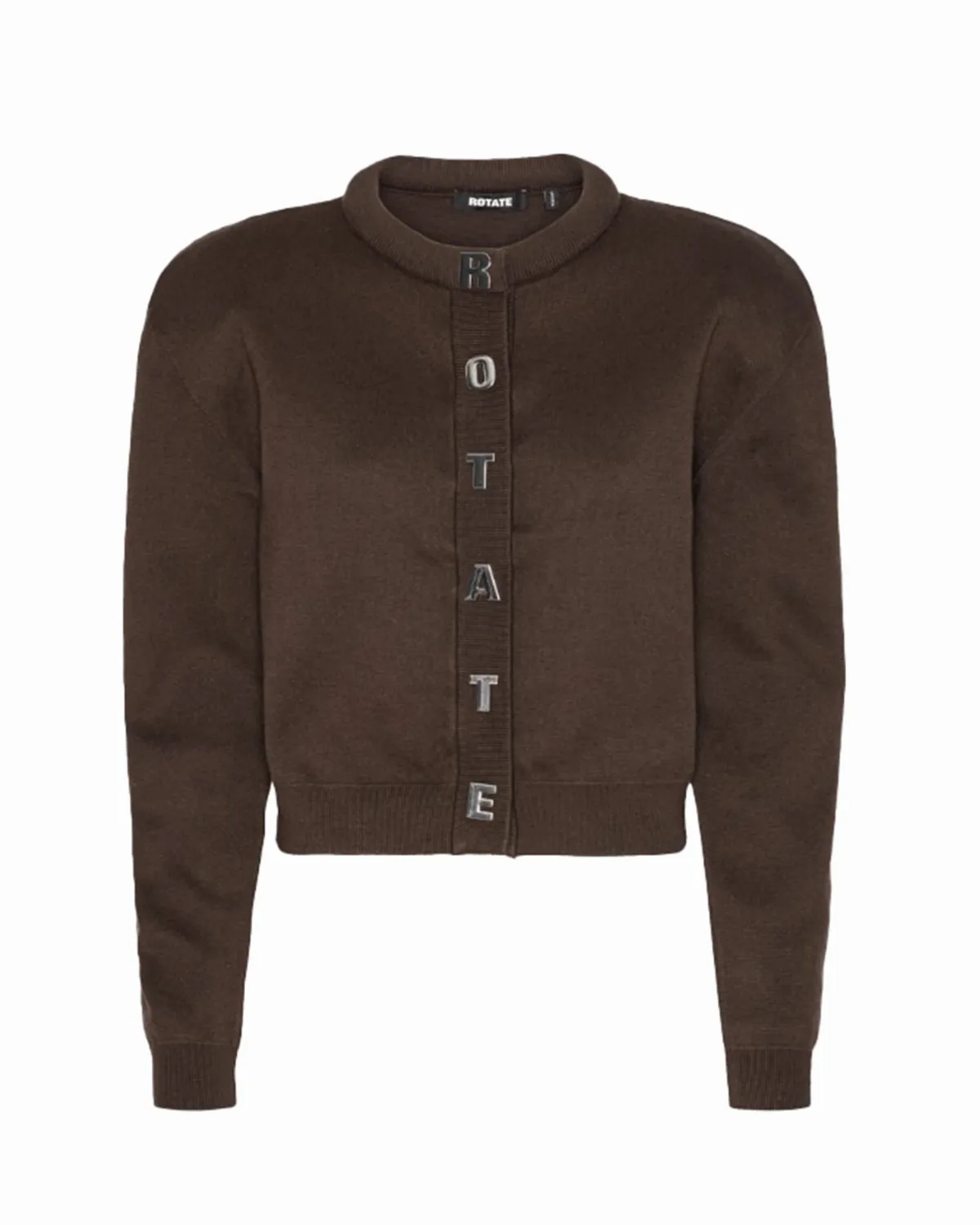 Rib-Knit Organic Cotton Cardigan by Rotate Birger Christensen