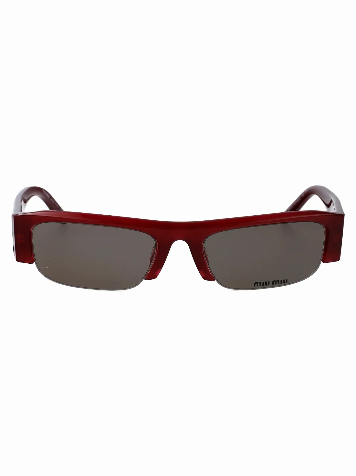 0MU Acetate Rectangle Sunglasses by Miu Miu