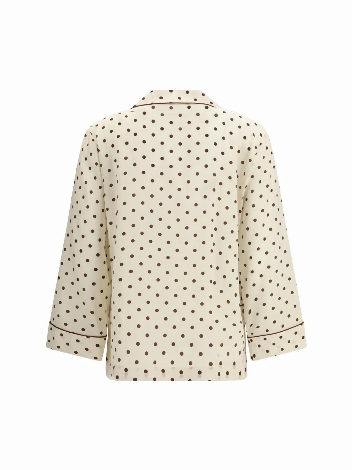 Polka-Dot Silk Shirt by P.A.R.O.S.H.