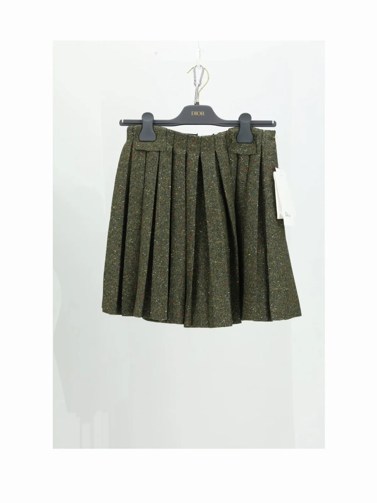 Tweed Pleated Skirt by Dior