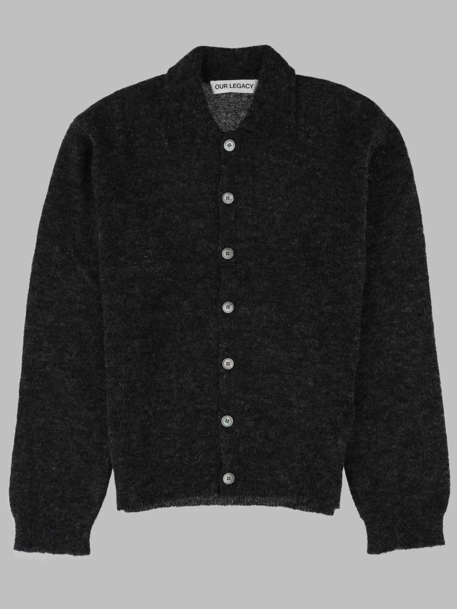 Fuzzy Alpaca Blend Polo Shirt by Our Legacy