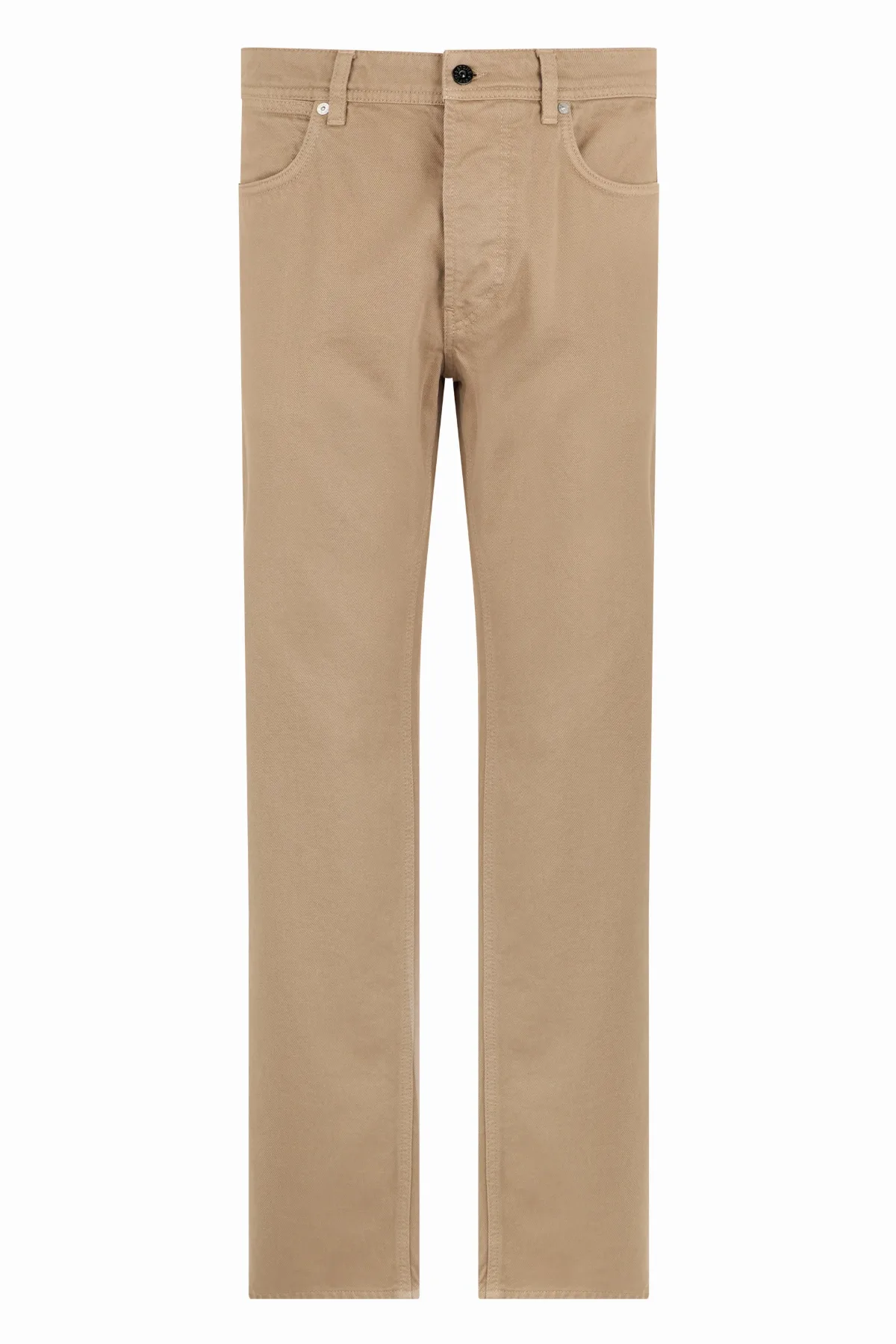 Straight-Cut Cotton Trousers by Stone Island