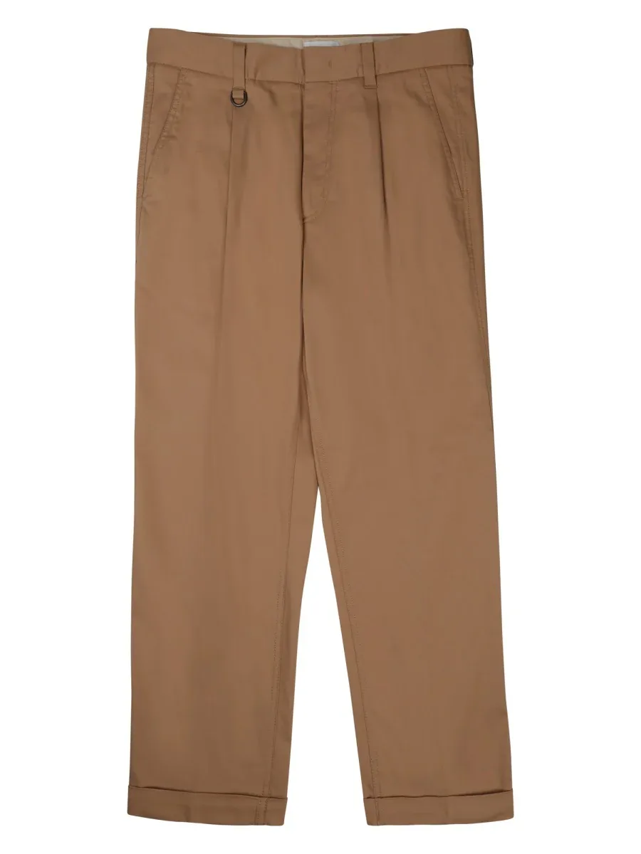 Cotton-Blend Trousers by Paolo Pecora