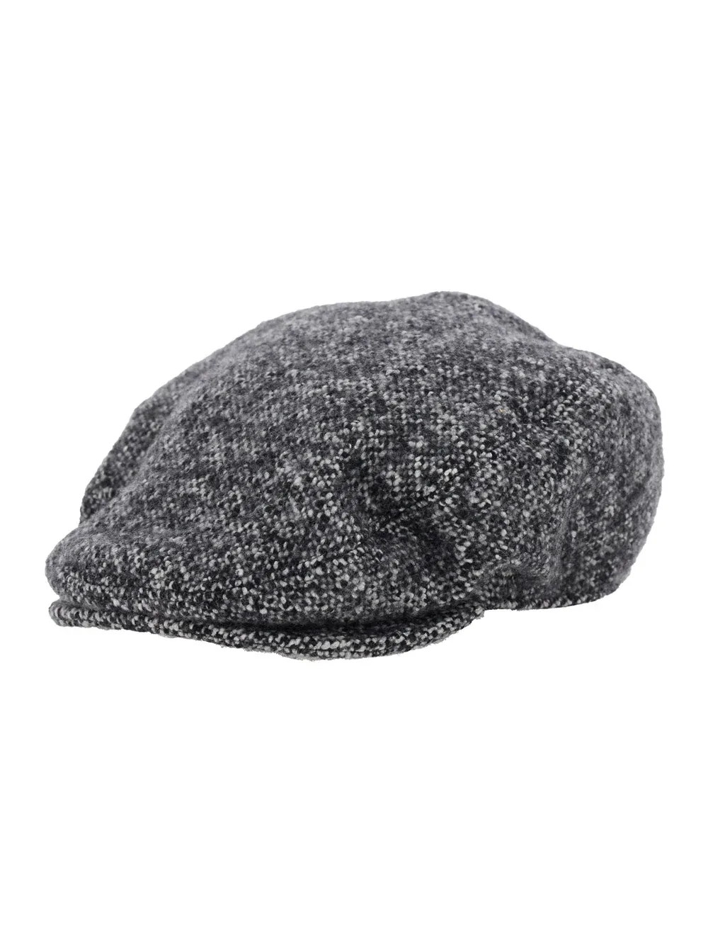 GH587A Virgin Wool Blend Tweed Flat Cap by Dolce & Gabbana