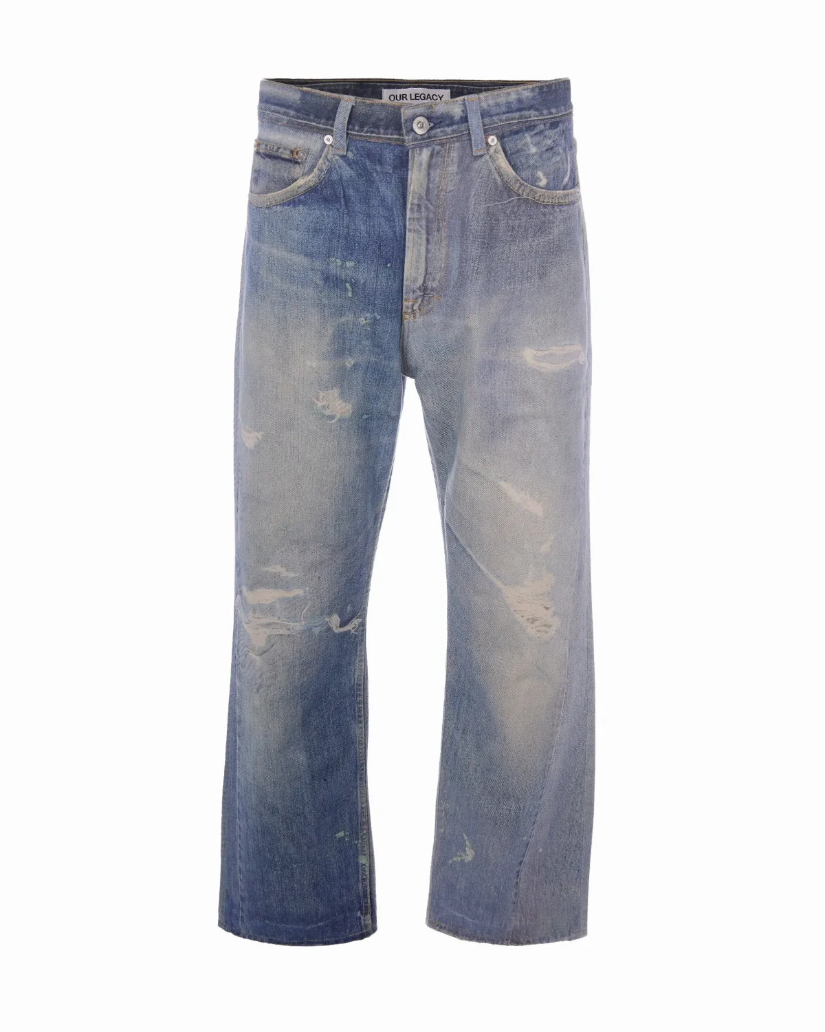 Digital Denim Print Jeans by Our Legacy