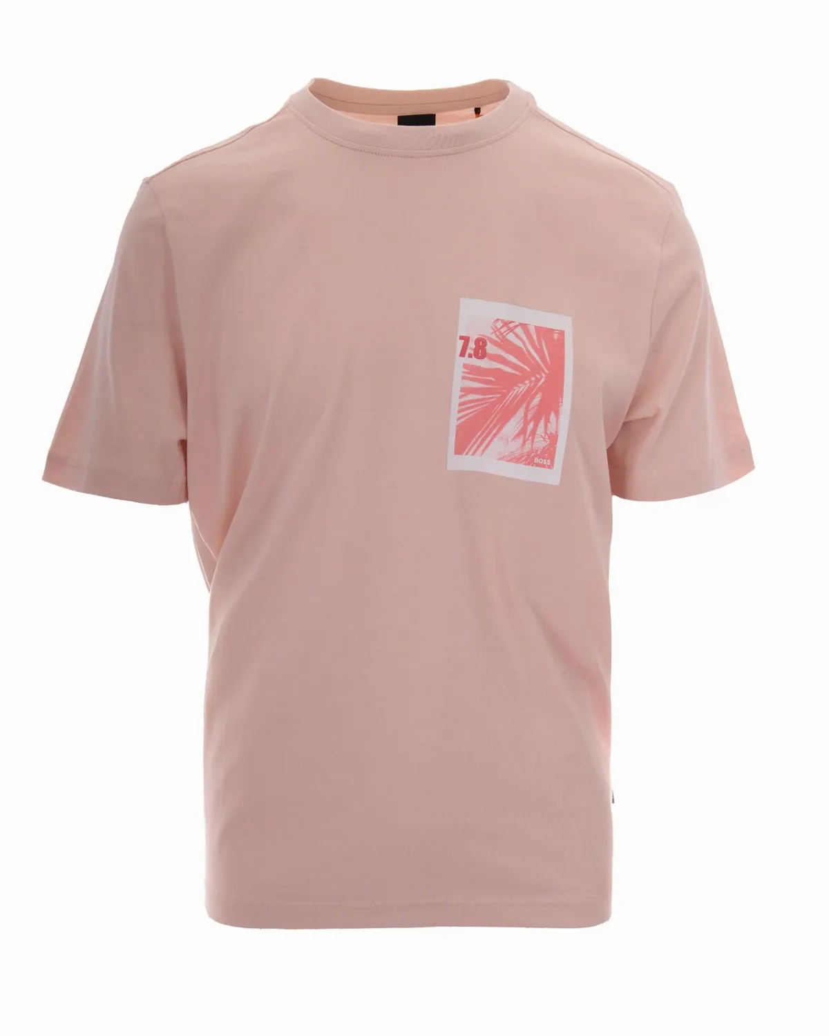 Graphic Print Cotton T-Shirt by Hugo Boss