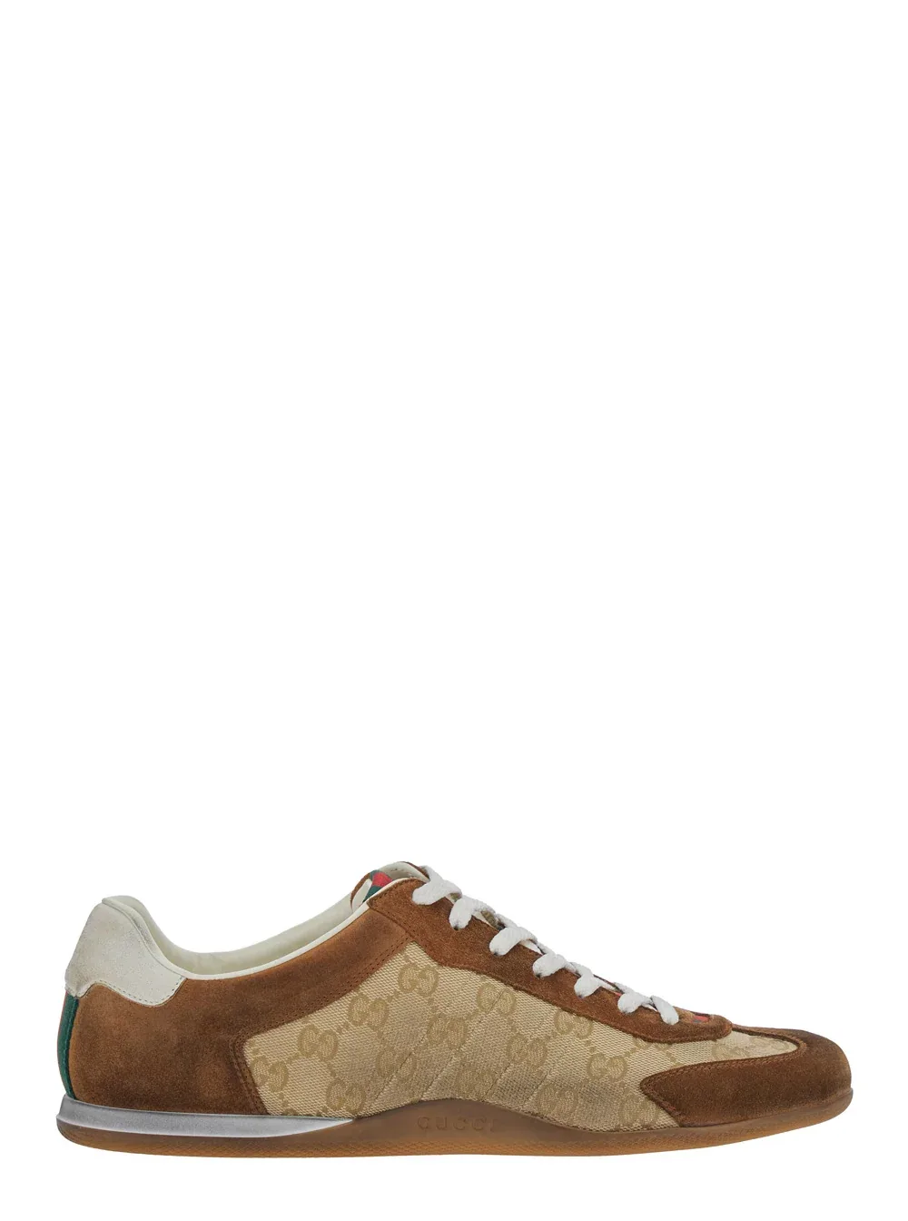 GG Fabric & Suede Sneakers by Gucci